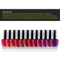 thumbnail image 3 of SHANY DIY Nail Polish Set - Quick Dry Nail Lacquer Kit, Vibrant & Colorful DIY Collection, Semi Glossy, Shimmery & Matte Finishes - Full Size - 12 Colors - Rose, 3 of 10