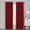 Pair Red, variant on Luxury Ava Blackout Weave Curtain Panels With Tie Backs Pair (Set Of 2)