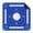 Blue S, variant on Non-Slip Noise Reduction Mahjong Game Mat, Foldable Anti-Pilling Rubber Backing Pad for Mahjong Poker Board Game Dominoes