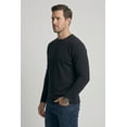 thumbnail image 4 of KingSize Men's Big & Tall Long Sleeve Ribbed Crewneck, 4 of 6