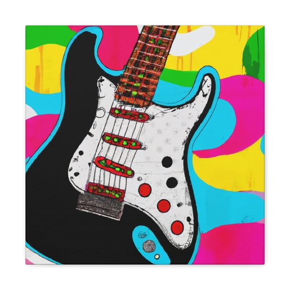 Fender Pop Art Jubilee - Canvas