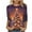 #05 Purple, variant on Womens Christmas Shirts Plus Size 3/4 Length Sleeve TShirts Cute Christmas Tree Graphic Printed Blouses Crewneck Tunic Tops Loose Pullover Top