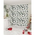 thumbnail image 2 of Christmas Shower Curtain Pine Trees Forest Snow Shower Curtains for Bathroom Decor Christmas Cottage Christmas Decoration Bath Curtains Sets with Hooks Waterproof, 84x72 in, 2 of 6