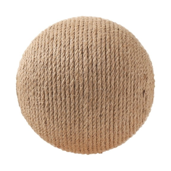 Stable Cat Scratching Ball, Scratcher Toy Balls, Sisal Rope, Exercise Claw Grinding Climbing Funny Wear Resistant Durable Kitten Interaive Toy 4.72inch