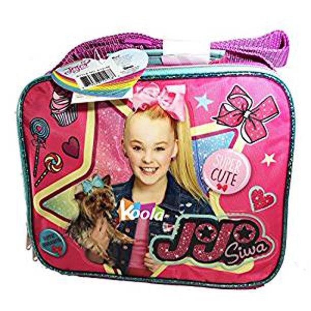 JoJo Siwa Lunch Bag JoJo Siwa Dream Huge Pink New 1214882