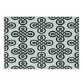thumbnail image 1 of Celtic Cutting Board, Old-Fashion Irish Knot Motifs in Symmetric Regular Design European Culture Theme, Decorative Tempered Glass Cutting and Serving Board, Small Size, Black White, by Ambesonne, 1 of 1