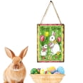 thumbnail image 4 of Easter Clearance 2024! CWCWFHZH Wooden Letters Easter Bunny Decoration Pendant Decoration, 4 of 5