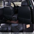 thumbnail image 3 of Deluxe 5D Leather Car Seat Cover Cushion Protector Full Set 5-Seat Universal Fit, 3 of 8