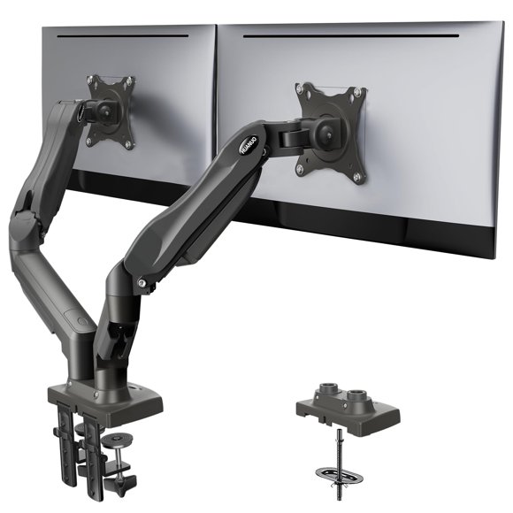 Soporte doble para pantallas HUANUO totalmente ajustables de 13 a 32 pulgadas