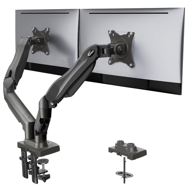 Soporte doble para pantallas HUANUO totalmente ajustables de 13 a 32 pulgadas