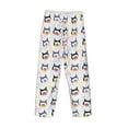 thumbnail image 3 of Lsque Cute Dog Print Men's Pajama Pants, Lounge Pant - Comfortable Home Wear,Elastic Waistband, Stylish Design-X-Large, 3 of 9