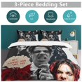 thumbnail image 5 of Yungblud Machine Wash Safe Practical Zipper Soft Touch Fabric Duvet Cover Sets for Comfortable Sleep, 5 of 5