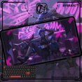 thumbnail image 1 of Alfombrillas de ratón JINX VI, alfombrilla para teclado y ratón, 400x900mm, alfombrillas Arcane de Anime, accesorios para juegos, alfombra para jugadores, alfombrilla de escritorio grande LOL, 1 of 5