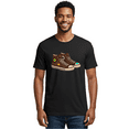 thumbnail image 2 of Brown-Converse Mens Graphic Tee, 100% Cotton, Casual Summer Wear BAA239, 2 of 2