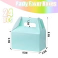 thumbnail image 5 of 24 Pcs Gable Gift Box, Party Favor Boxes, Goodie Gift Boxes for Birthday Party, Wedding, Baby Shower, 6 x 3.5 x 3.5 inch, 5 of 5