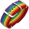 thumbnail image 1 of Pulsera del orgullo Pulsera LGBT arcoíris Pulsera ajustable del orgullo gay Pulsera de la amistad para lesbianas y bisexuales, 1 of 7