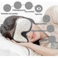 thumbnail image 5 of 3D Contoured Sleep Mask for Office Breaks and Travel with Breathable Design, 5 of 5