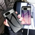 thumbnail image 5 of TECH CIRCLE for Google Pixel 8 Case,Luxury Hybrid Shockproof Rubber Anti-Scratch,Anti-Fingerprint,Pattern Design,Tempered Glass Slim Lightweight Back Cover Case for Google Pixel 8 6.2" 2023, 5 of 8