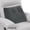 Dark Grey, variant on Lumbar Support Pillow for Recliner Chair with Headrest, Dual-Layer Large Back Pillow for Deep Couch & Sofa, Memory Foam Lower Back Support Cushion Set for Sciatica Relief Dark Grey