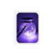 thumbnail image 1 of Tarro de cristal solar agrietado, tarro de cristal solar, tarro de cristal solar agrietado, tarro de cristal Mason, morado, 1 of 5