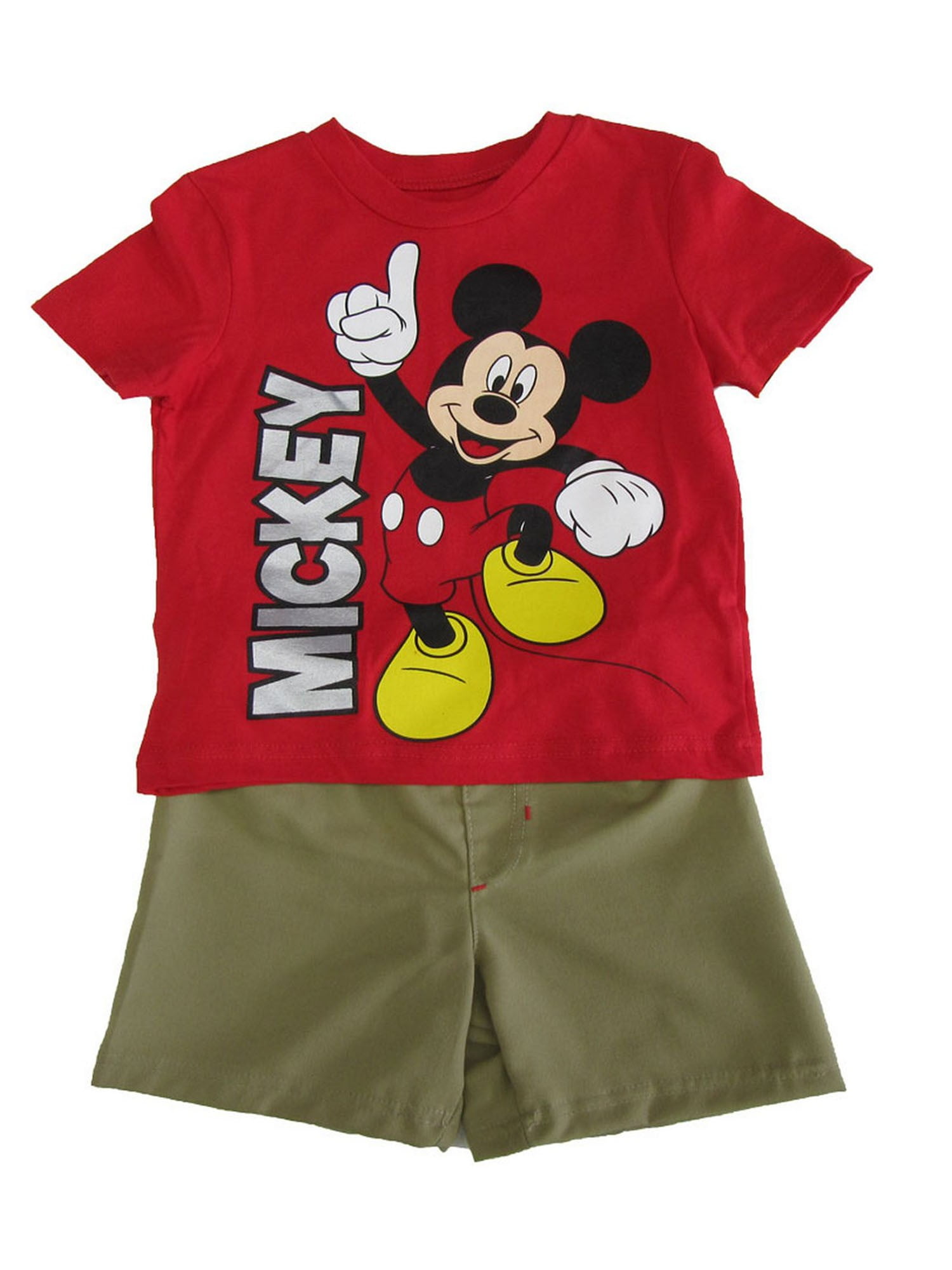 mickey mouse red shirt