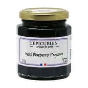 L'Epicurien - Wild Blueberry Jam, 7.4oz (210g) Jars (2-PACK)