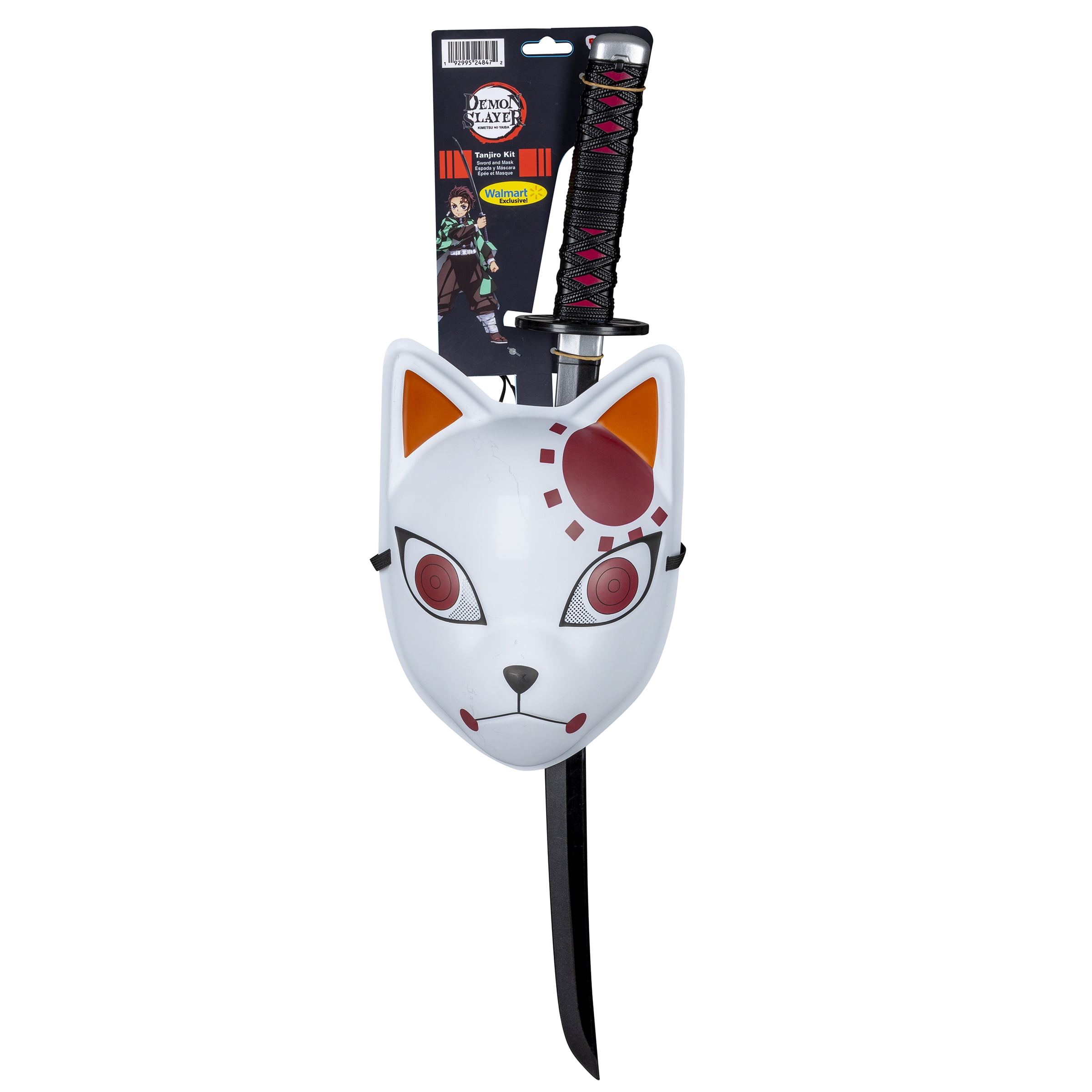 Demon Slayer Tanjiro Halloween Accessory Kit for Children, by Disguise