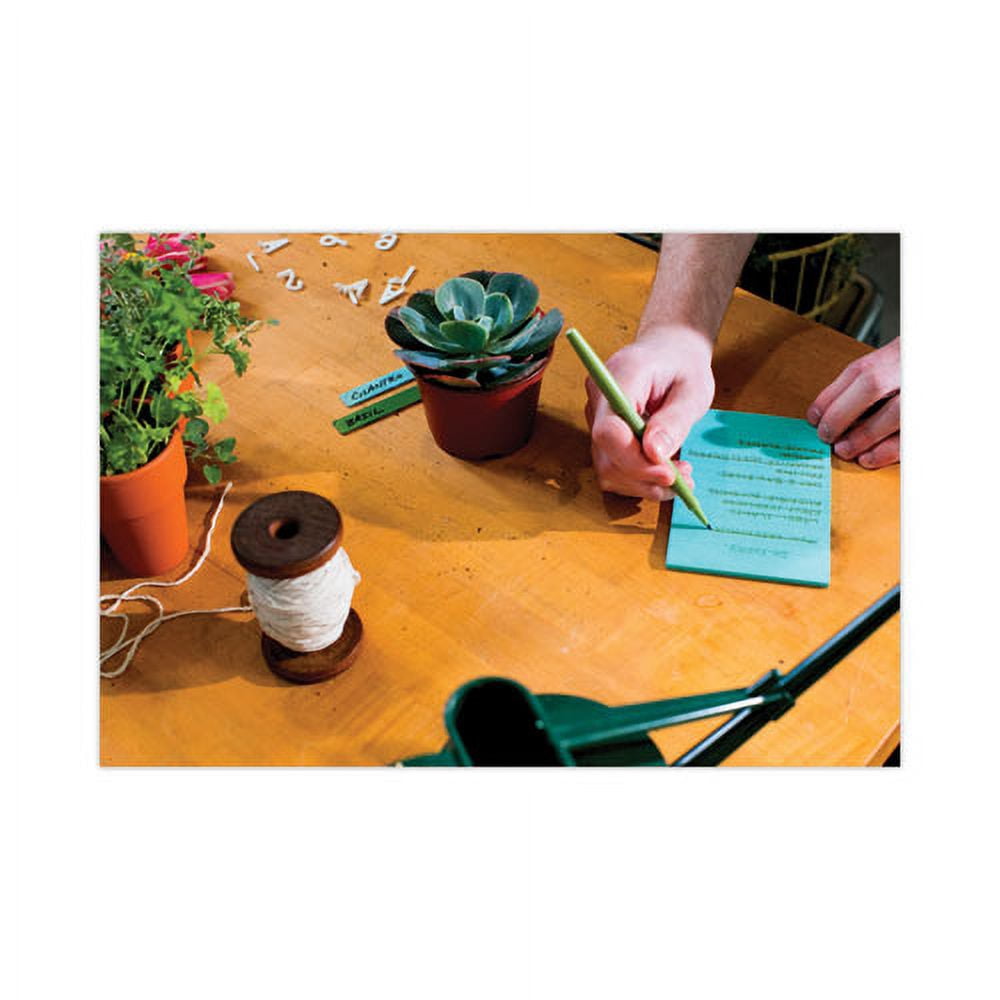 Original Pads in Beachside Cafe Collection Colors, Note Ruled, 4" x 6", 100 Sheets/Pad, 5 Pads/Pack | Bundle of 10 Packs