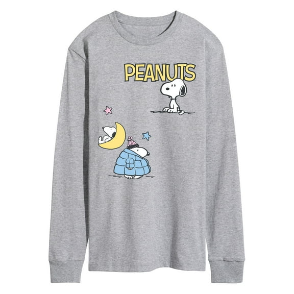 Peanuts - Snoopy Patchwork - Men's Long Sleeve Graphic T-Shirt