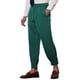 thumbnail image 4 of Pantalones de vestir formales cortos de color sólido de doble pliegue para hombres INSPIRE CHIC 34 Verde Oscuro, 4 of 5