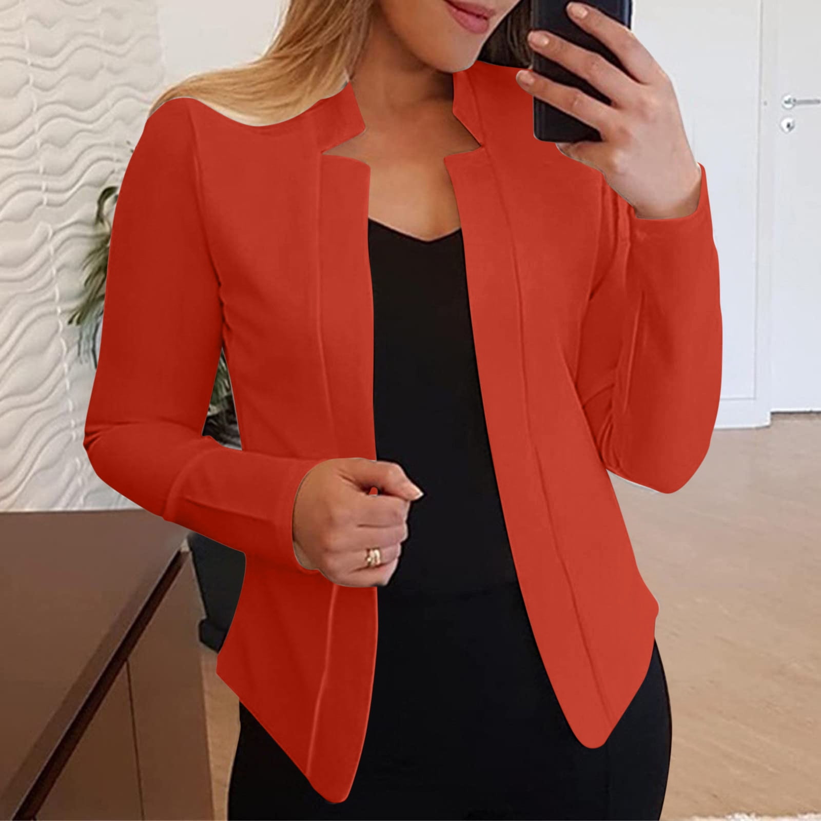 Office Ladies Blazer Dress Women Suits with Belt Outerwear Women's Jackets  Long Sleeve Elegant White Black Jacket Female - AliExpress