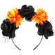 thumbnail image 1 of Halloween Diadema de la diadema gótica Gótica Cosplay Cosplay Banda para el cabello de flores, 1 of 6