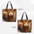 thumbnail image 2 of Easygdp Adorable Calf Butterflies Champagne Bolsa Tote para Mujer, Bolso de Hombro para Trabajo, Playa, Viajes, Compras y Supermercado, 2 of 7