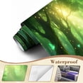 thumbnail image 4 of Wallpaper Forest Glowing Butterflies Mushrooms Peel and Stick Wall Murals 100"H x 144"W Removable PVC Wall Paper Self-Adhesive Wall Paintings Art Decor for Bedroom Living Room, 4 of 7