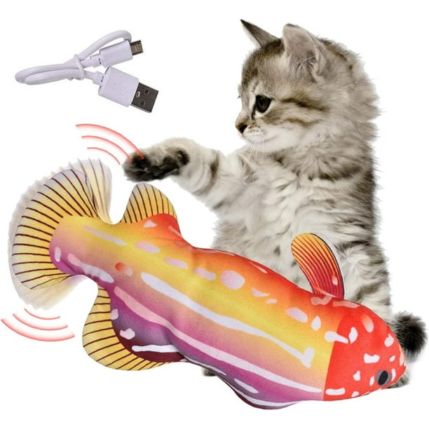 Floppy Fish Dog Toy Flappy Fish Cat Toy Flopping Fish Toy for Dogs, Electric Moving Flopping