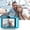 Blue, variant on Kids Digital Camera for Kids Gifts Camera 3.5Inch Screen Rechargeable Front and Back Double Lens 2MP for Kids 3-10 Year Old, Photo
