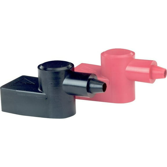 Blue Sea System 4005 Standard Cable Caps - Red/Black