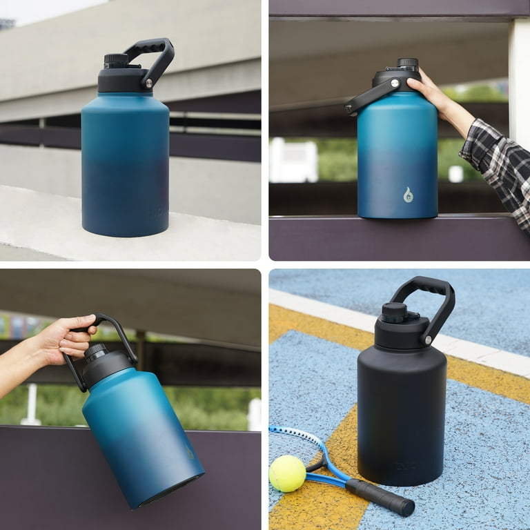 BJPKPK 128oz Insulated Water Bottle with Wide Mouth, One Gallon