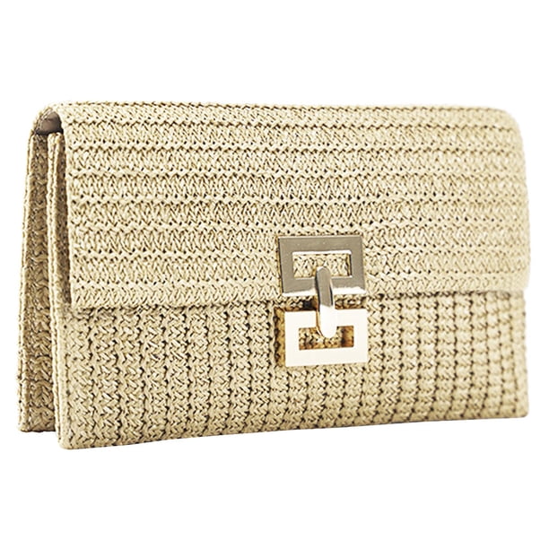 KAKOWELY Clutch Beige Para Mujer Con Y Resistente Para Eventos Formales