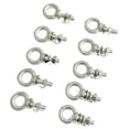 thumbnail image 3 of harayaa 10 Pieces Eye Bolts Professional Multifunctional Metal Accessory Portable Sturdy, 3 of 8