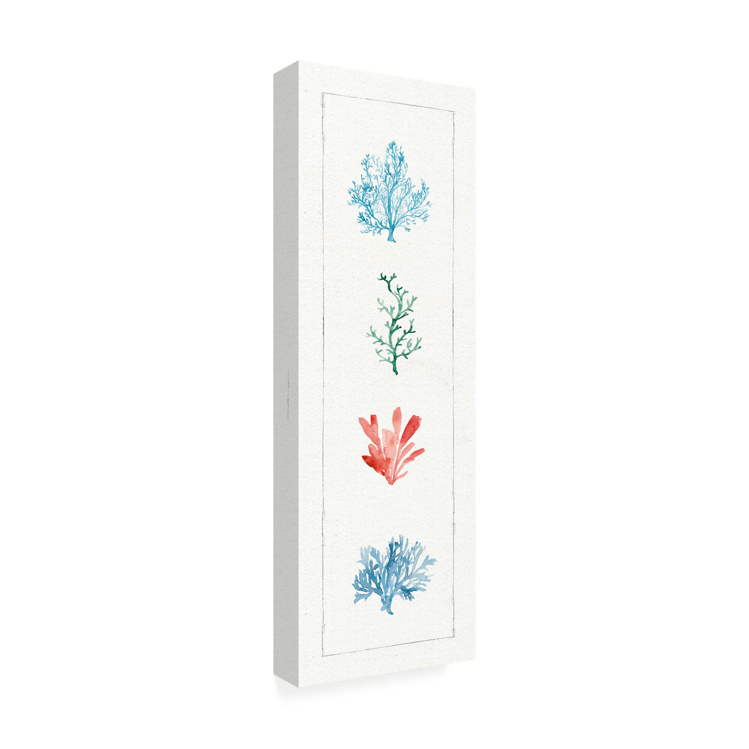 Trademark Fine Art "Water Coral VIII" Canvas Art by Lisa Audit