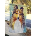 thumbnail image 2 of Carolines Treasures 7397CHF Sheltie Toby Drapeau Toile Taille Maison, 2 of 4