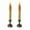 Gold, variant on LED Electronic Candles with Decorative Candle Holders - Flameless Flickering Candle Lights for Halloween Decor, Safe Battery-Operated Indoor Lighting, Festive Candle Decor, 9.65*2.17in, Gold