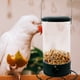 thumbnail image 2 of Comedero para pájaros de ventana, contenedor de comida, transparente, colgante, bebedero para colibríes, en forma de corazón, 2 of 6