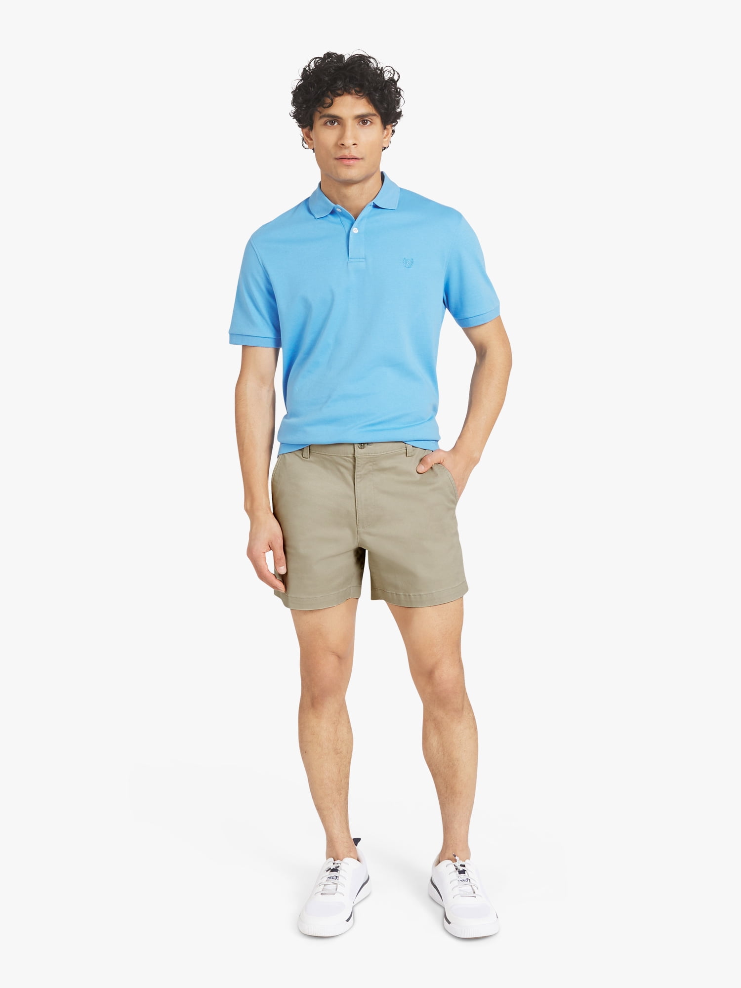 Chaps Men's & Big Men's Flat Front Shorts, Sizes 30-42, 5" Inseam
