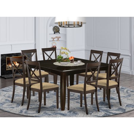 HomeStock Sophisticated Simplicity Room Set-HomeStock Table With Leaf And Kitchen Chairs