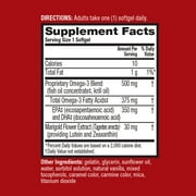 MegaRed Advanced Total Body + Refresh Omega-3 Blend Softgels,(65 count)