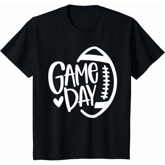 Game Day Football Season Funny Men Women Team Sports Vintage T-Shirt