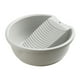 thumbnail image 5 of Lavabo para Lavadero, Lavabo para Lavandería, Lavadero Compacto Antideslizante, Lavabo para Blusas, Pantalones, Lavado de Ropa a Mano en Casa al Aire gris, 5 of 8
