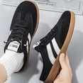 thumbnail image 6 of CHICVOMEY Slip On Sneakers for Women & Men Low-Top Retro Fashion Sneakers Non Slip Breathable Casual Mules Sneakers for Daily Walking Tennis, 6 of 9